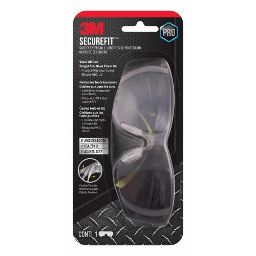 ‎3M SecureFit 400 Indoor/Outdoor Eye Protection SF400M-WV-6-PS Mirror Anti-Scratch
