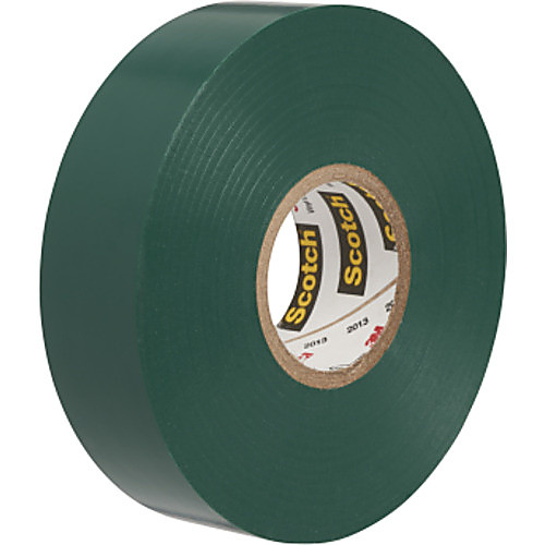 Scotch Vinyl Color Coding Electrical Tape 35 1/2″ × 20 ft Green