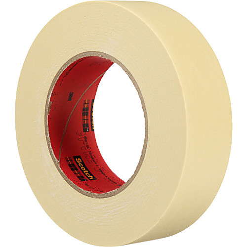 3M Premium High Temperature Masking Tape 2393 Tan 3/8″ × 60 yd 7.6 mil