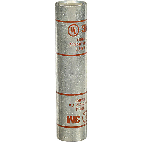 3M Scotchlok Copper Long-Barrel Connector 11014 up to 35 kV 500 kcmil Brown
