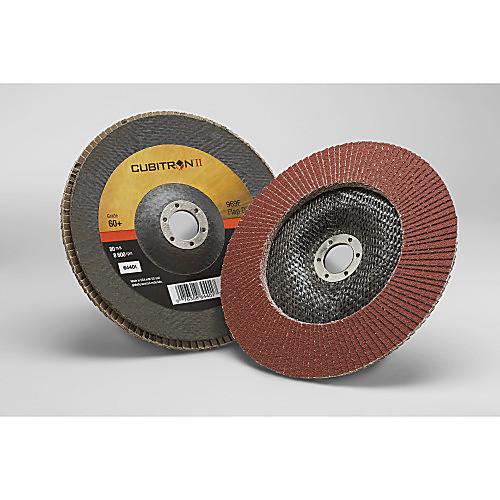 3M Cubitron II Flap Disc 969F 60+ T29 7″ × 7/8″