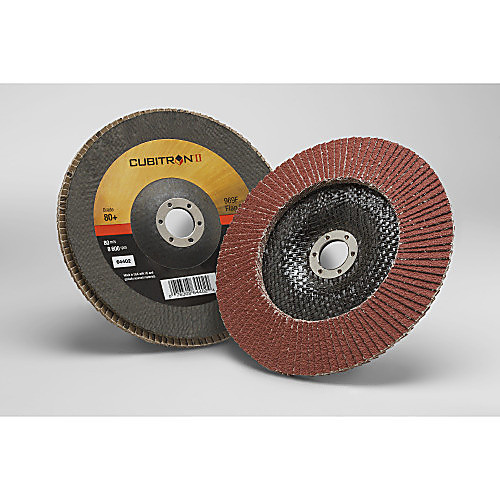 3M Cubitron II Flap Disc 969F 80+ T29 7″ × 7/8″