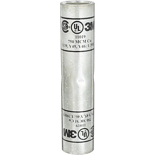 3M Scotchlok Copper Long-Barrel Connector 11019 up to 35 kV 750 kcmil Black