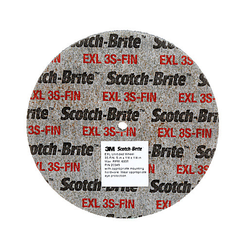 Scotch-Brite SST Unitized Wheel 1″ × 1″ × 3/16″ 5A FIN