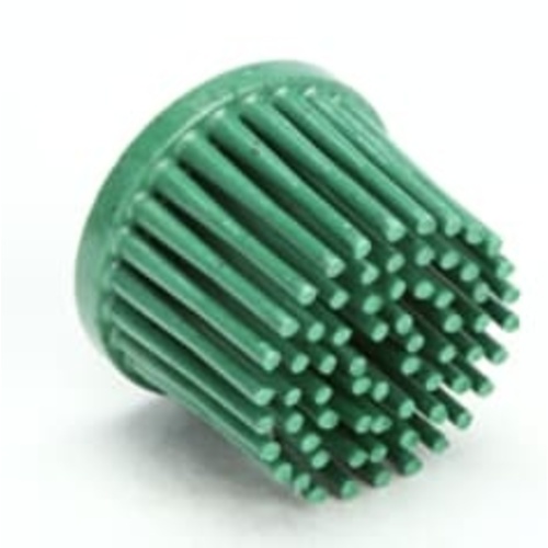 Scotch-Brite Roloc Bristle Disc RD-ZB 50 TR Green 1″ × 5/8″