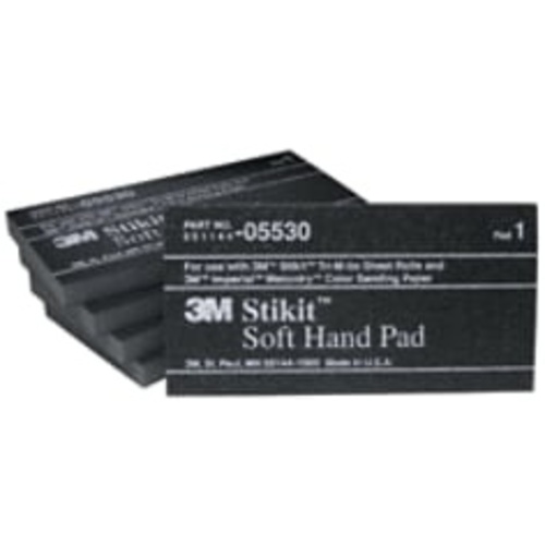 ‎3M Stikit Soft Hand Pad 05530 2-3/4″ × 5-1/2″ × 3/8″
