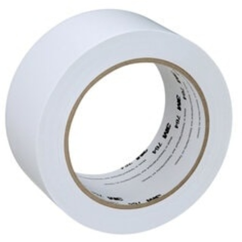 3M General Purpose Vinyl Tape 764 White 2″ × 36 yd 5 mil ndividually Wrapped Conveniently Packaged