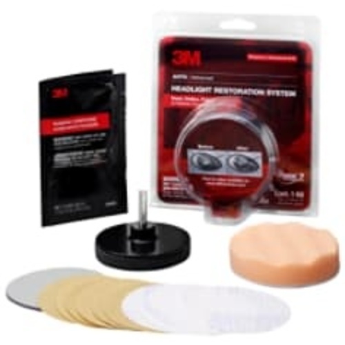3M Headlight Lens Restoration System 39008