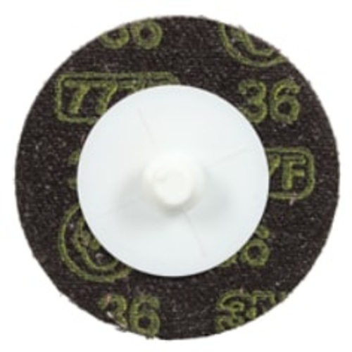 3M™ Roloc™ Disc 777F, 36 YF-weight, TR, 1 in, Die R100N, 500 per case