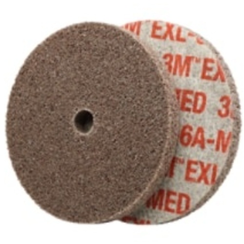 Scotch-Brite EXL Unitized Wheel XL-UW 6A Medium 6″ × 1/2″ × 1/2″