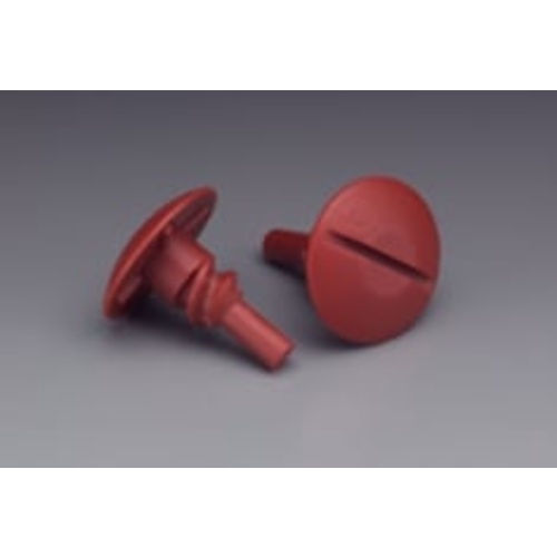 3M Roloc + Button 7 3/8″ Red
