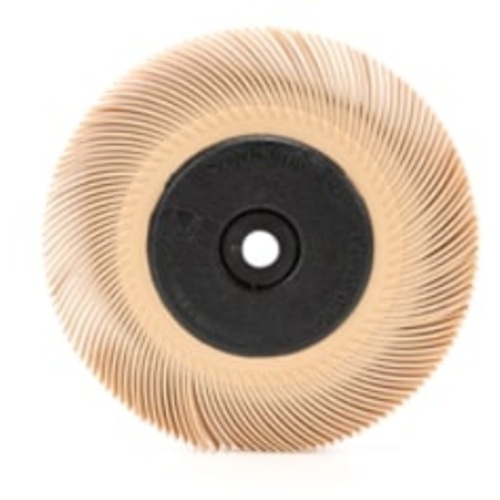 Scotch-Brite Radial Bristle Brush 6″ × 7/16″ × 1″ 6 Micron with Adapter