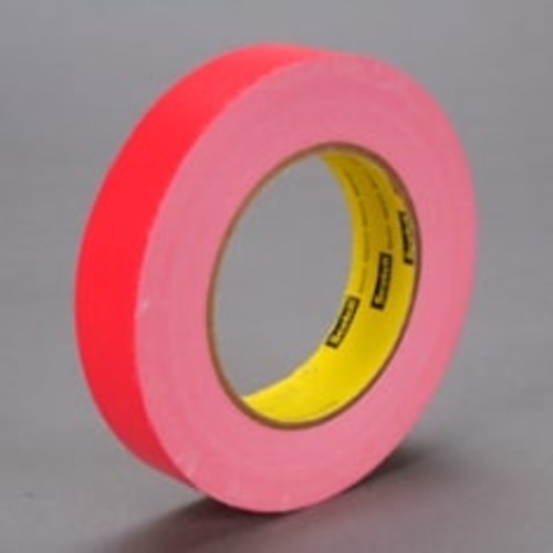 Scotch Printable Flatback Paper Tape 256 Red 1″ × 60 yd 6.7 mil