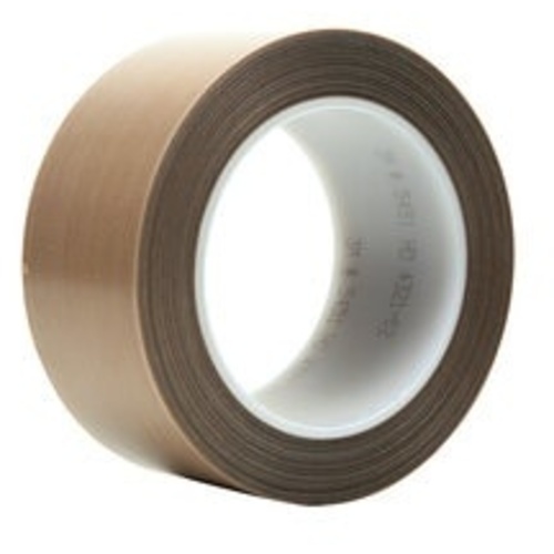 3M PTFE Glass Cloth Tape 5451 Brown 4″ × 36 yd 5.6 mil