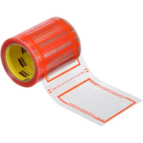 Scotch Pouch Tape 824 5″ × 6″ (333 pouches/roll)