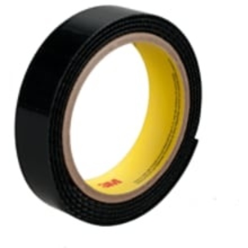 3M Flame Resistant Loop Fastener SJ3518FR Black 3/4″ × 50 yd