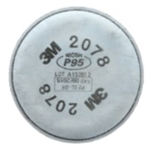 3M Particulate Filter 2078 P95 with Nuisance Level Organic Vapor/Acid Gas Relief