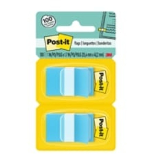 Post-it Flags 680-BE2 1″ × 1.7″ (2.54 cm × 4.31 cm) Blue 2-pack