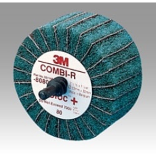 ‎Scotch-Brite Roloc + Combi-R Wheel 80802 2-1/2″ × 1-1/4″ 80X-weight