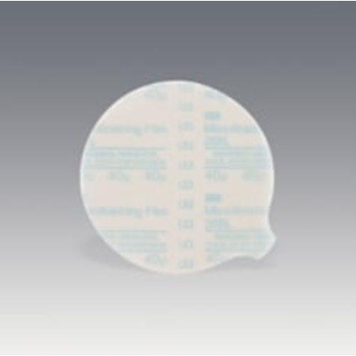3M™ Microfinishing PSA Film Disc 268L, 40 Mic, Type D, Blue, 5 in x NH,
Die 500X, 25 per inner, 500 per case