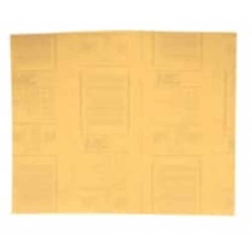 3M Gold Abrasive Sheet 02537 P600 grade 9″ × 11″