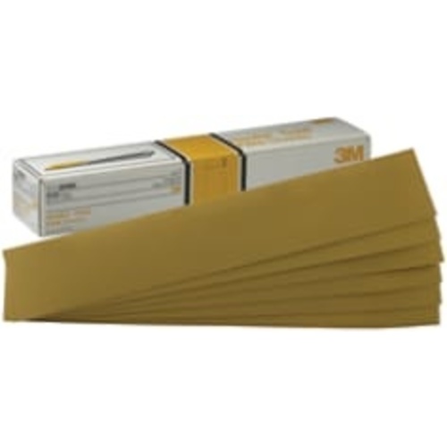‎3M Hookit Gold Sheet 02473 P120 2-3/4″ × 16″