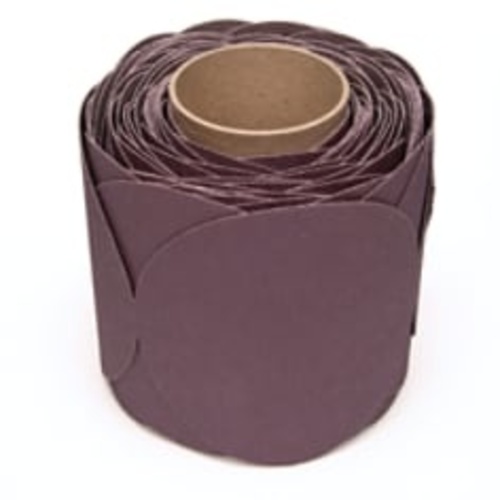 3M™ Stikit™ Cloth Disc Roll 341D, P100 X-weight, 6 in x NH, Die 600Z,
100 discs/roll, 4 rolls/Case