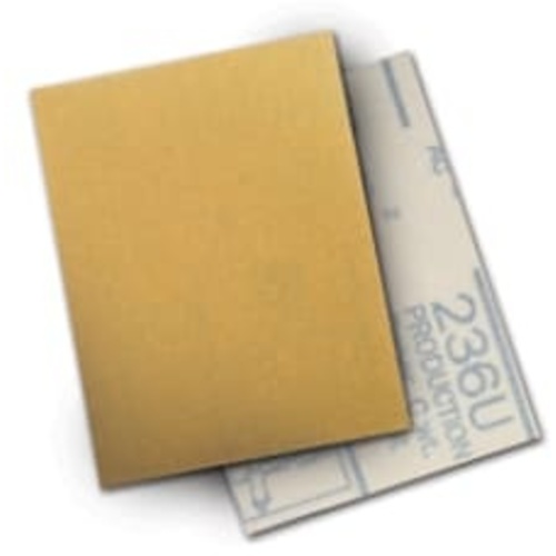3M Hookit Paper Sheet 236U P150 C-weight 3″ × 4″