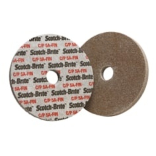 Scotch-Brite Cut and Polish Unitized Wheel CP-UW 5A Fine 6″ × 1″ × 1″