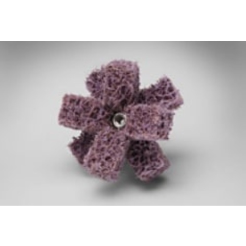 ‎Scotch-Brite Cross Buff 2″ × 1/2″ × 2 PLY × 8-32 High Strength A MED