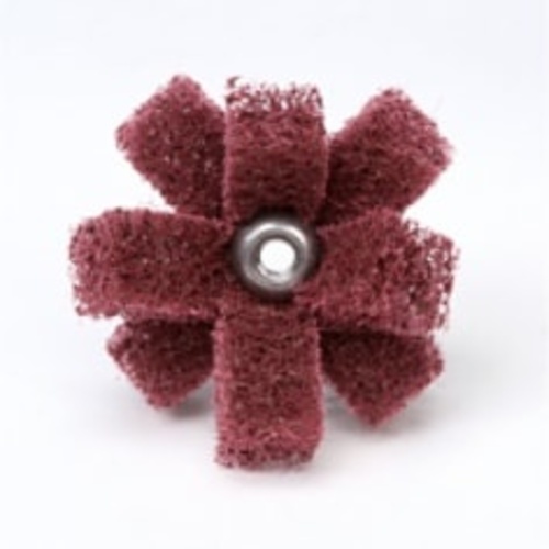 ‎Scotch-Brite Cross Buff 1-1/2″ × 3/8″ × 2 PLY × 8-32 High Strength A VFN