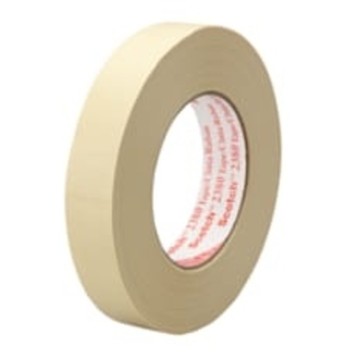 3M Performance Masking Tape 2380 Tan 12 mm × 55 m 7.2 mil plastic core