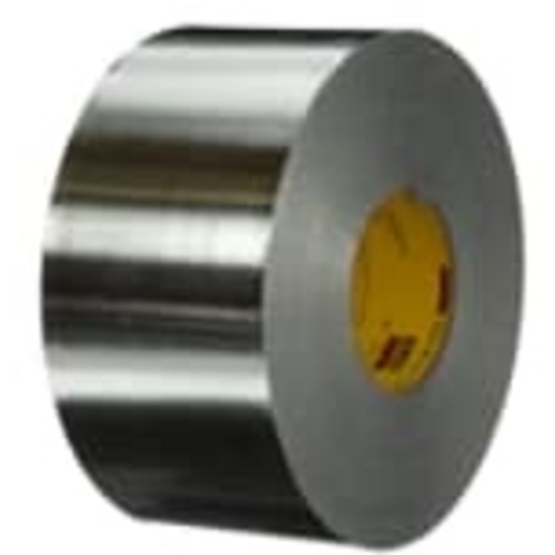 3M High Temperature Aluminum Foil Tape 433L Silver 4″ × 60 yd 3.5 mil