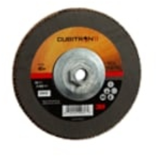 ‎3M Cubitron II Flap Disc 967A 40+ T27 Quick Change 7″ × 5/8″-11 Giant