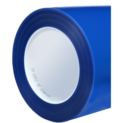 3M Polyester Tape 8902 Blue 24″ × 72 yd 3.4 mil Plastic Core