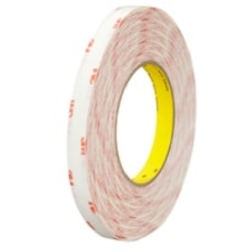 3M Double Coated Tissue Tape 9456 Clear 1/2″ × 72 yd 4 mil 72