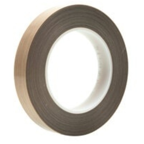 3M PTFE Glass Cloth Tape 5453 Brown 1/2″ × 36 yd 8.2 mil