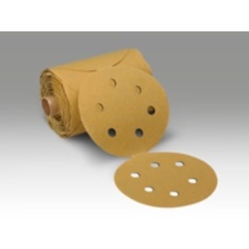 3M™ Stikit™ Paper Disc Roll 363I, 6 in x NH, 6 Hole, 80 F-weight, D/F,
600HZ, 100 Discs/Roll, 4 Rolls/Case