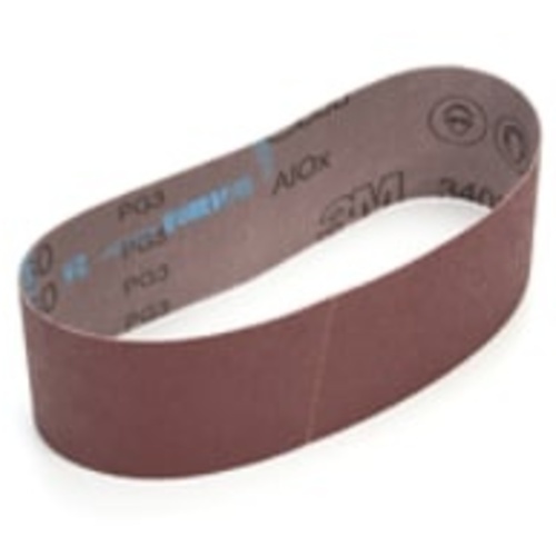 3M Cloth Belt 340D P120 X-weight 3″ × 18″ Film-lok Single-flex