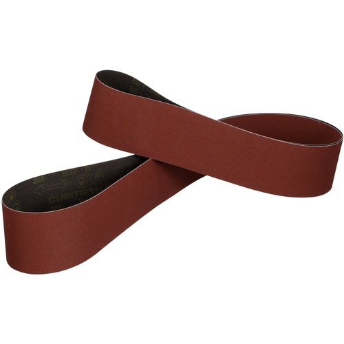 3M Cubitron II Cloth Belt 966F 4″ × 132″ 80+ YF-weight