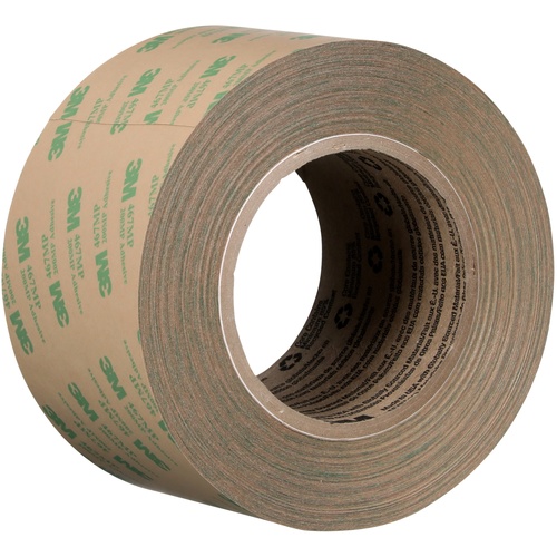 3M Adhesive Transfer Tape 467MP Clear 3″ × 60 yd 2 mil