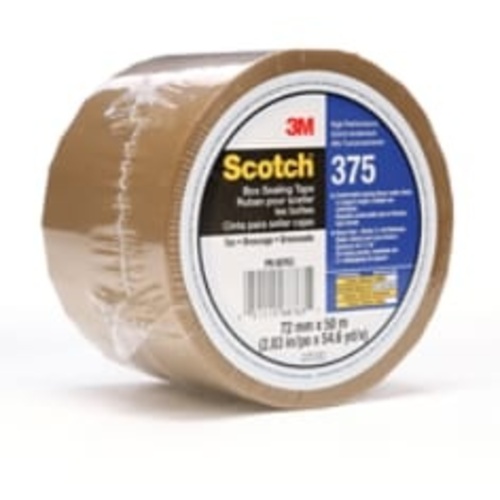 Scotch Box Sealing Tape 375 Tan 72 mm × 50 m