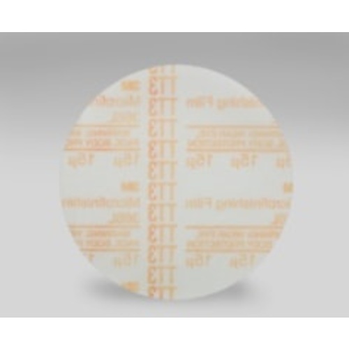 3M™ Microfinishing PSA Film Disc 366L, 100 Mic 3MIL, Type D, 5 in x NH,
Die 500X, 50 per inner, 500 per case