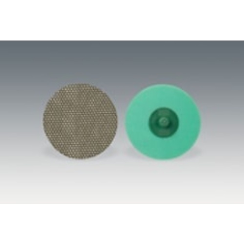 3M™ Roloc™ Flexible Diamond Disc 6234J, M250, TR, Green, 3 in, Die
R300V, 5 ea/Case