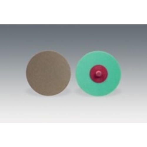 3M™ Roloc™ Flexible Diamond Disc 6234J, M74, TR, Red, 3 in, Die R300V, 5
ea/Case