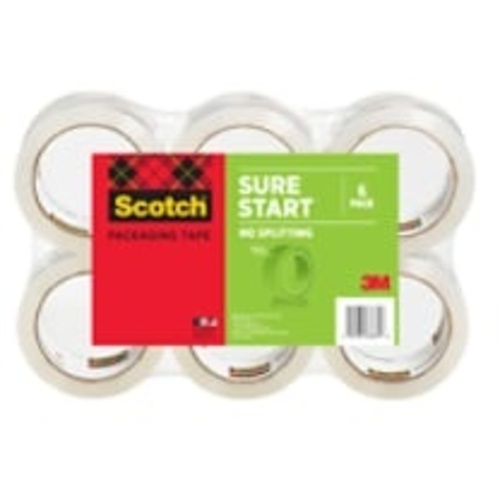 ‎Scotch Tough Grip Moving Packaging Tape 3500-6 1.88″ × 54.6 yds (48 mm × 50 m)