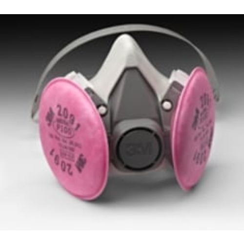 3M Half Facepiece Reusable Respirator Assembly 6191/07001(AAD) P100 Small