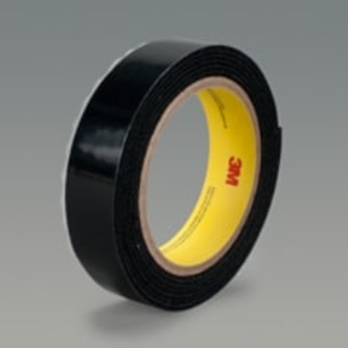 3M Plasticizer Resistant Loop Fastener SJ3523 Black 4″ × 50 yd