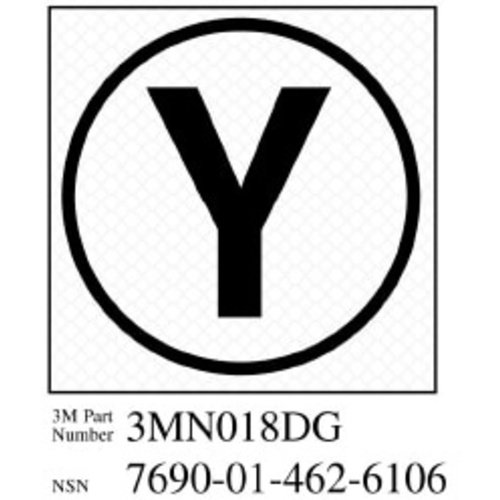 3M Diamond Grade Damage Control Sign 3MN018DG 