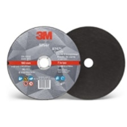 3M Silver Cut-Off Wheel 87471 T1 7″ x .045″ × 7/8″
